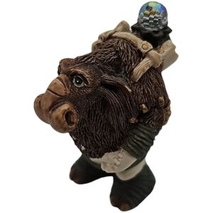 World Of Krystonia Moplos hand painted mini figurine c1988